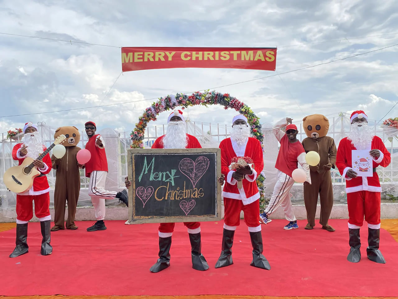 Afrika Band Team Afrikanischer Star